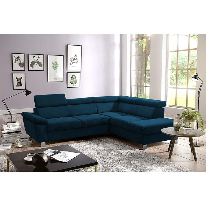 Ecksofa Lugano 2F-OTM/BK Monolith 77 P