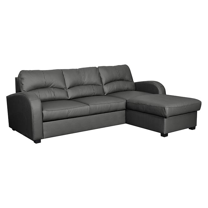 Ecksofa Tilo 2F–REC/BK Matt Velvet 97 P