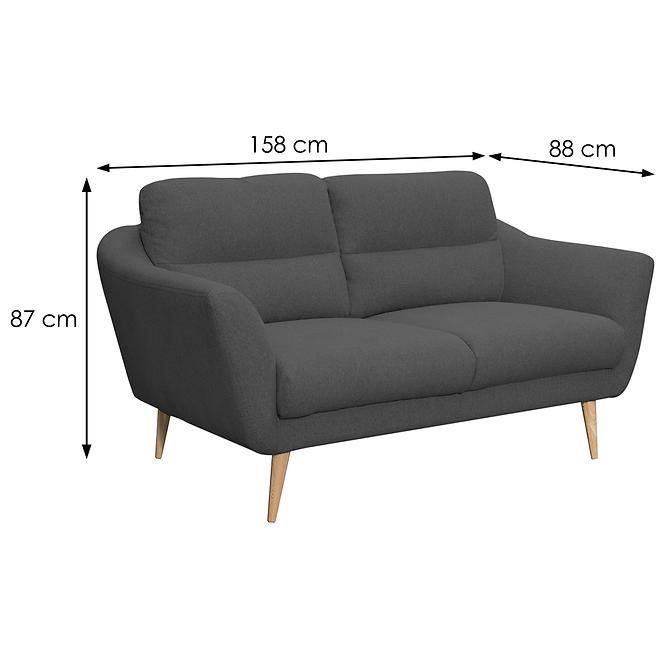 Sofa Tromso 2 Magic Velvet 2241