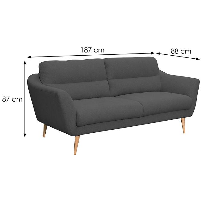 Sofa Tromso 2.5 Magic Velvet 2241