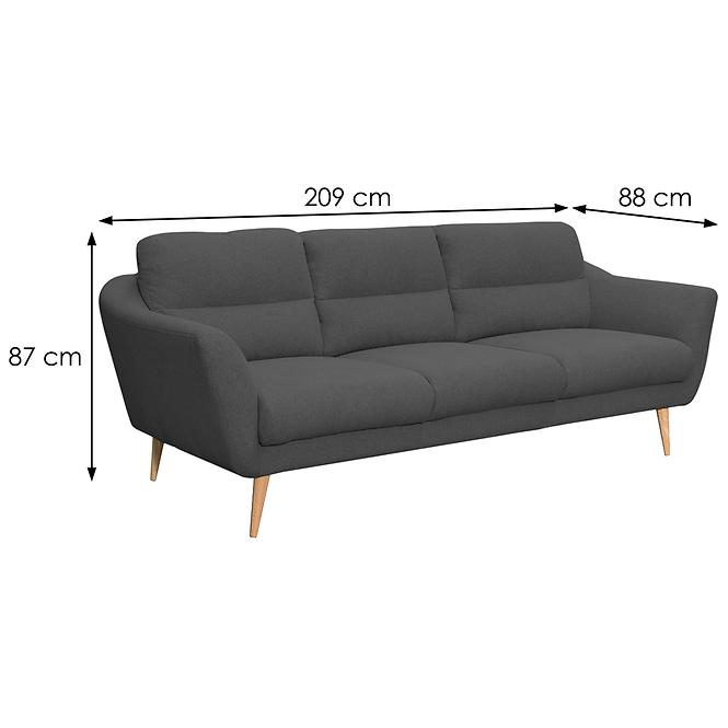 Sofa Tromso 3 Magic Velvet 2241