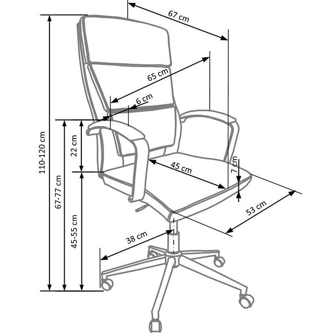 Bürostuhl Aurelius weiß