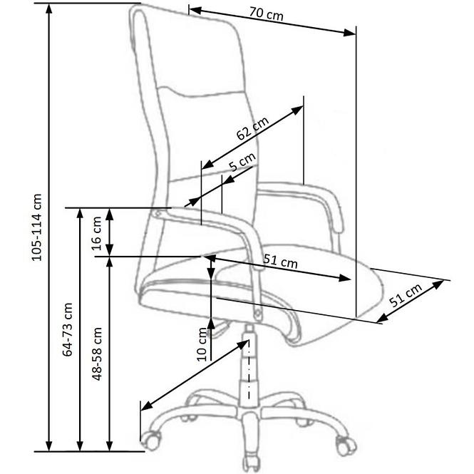 Bürostuhl Hamilton schwarz