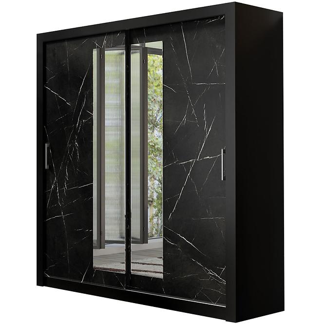 Schrank In box 2 200 black/black royal