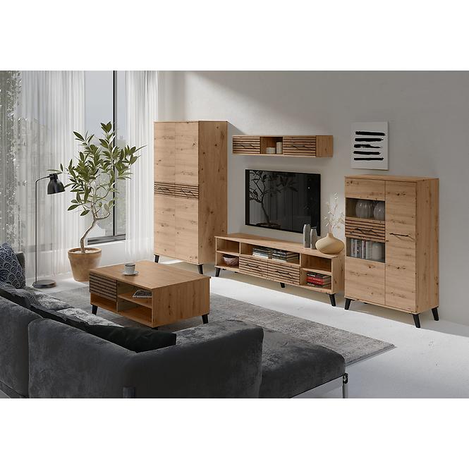 Schrank Carlo 1 eiche artisan