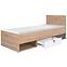 Bett Kevin 11 artisan/graphit/weiß,2