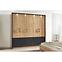 Schrank Bilbao grau/artisan,4