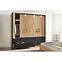 Schrank Bilbao grau/artisan,5