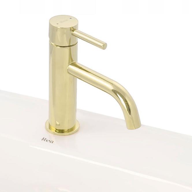 Waschbecken - Armatur Lungo Gold