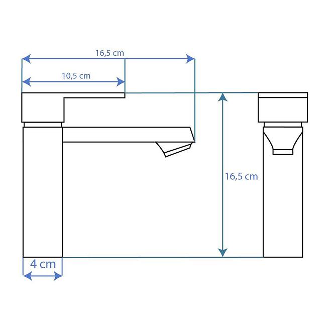 Waschbecken - Armatur Mayson Schwarz