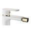 Bidet - Armatur Bloom Weiß/Gold,3