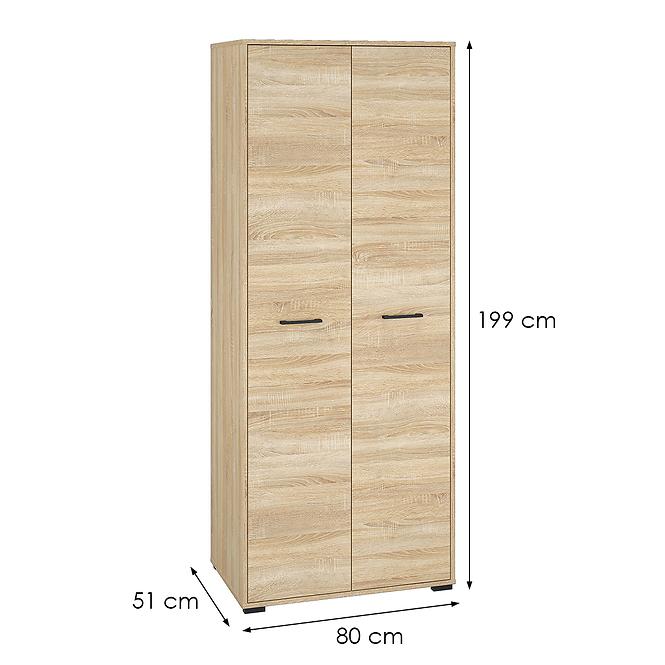 Schrank Caro 22 eiche sonoma