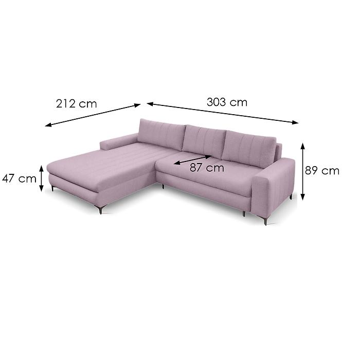 Ecksofa Margo Uni Soro 61