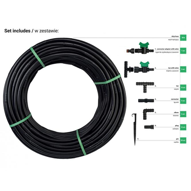 Tropfbewässerung-Set Water Flow Drip DSWWF50-SET2