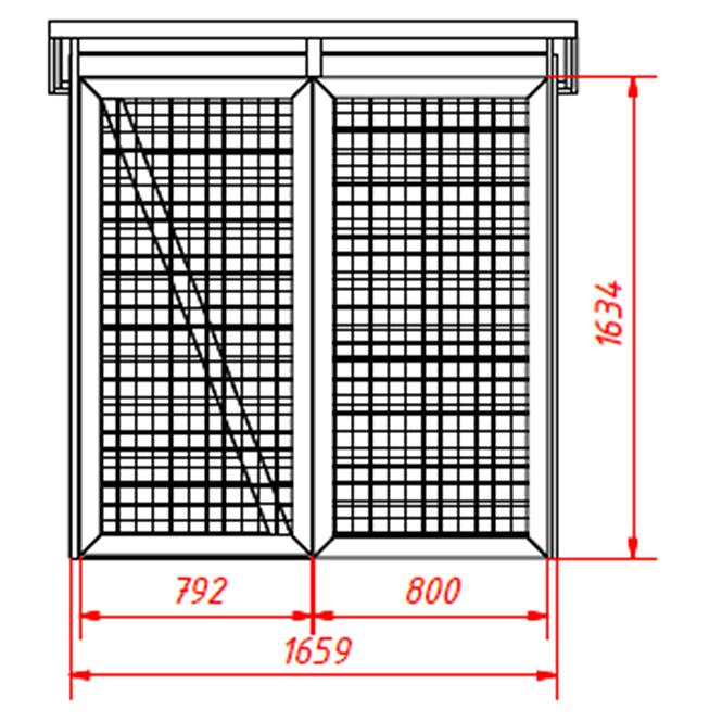 Hundezwinger Max 183X183X184CM