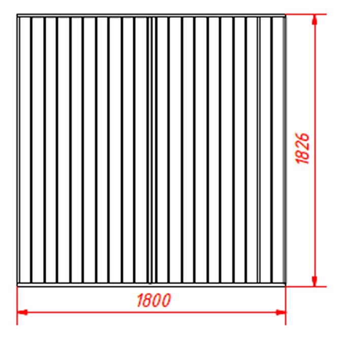 Hundezwinger Max 183X183X184CM