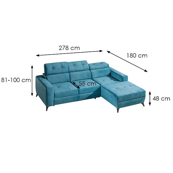 Ecksofa Portland P Cloud 75