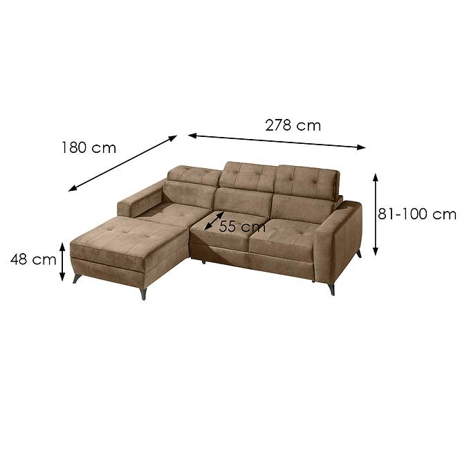 Ecksofa Portland L Element 06