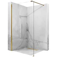 Duschwand Walk-in Aero Gold 120x195