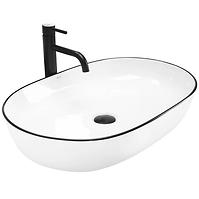 Aufsatzwaschbecken Cleo 61 Black Edge