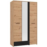 Schrank Varadero artisan/schwarz 3K1F1O 11011627