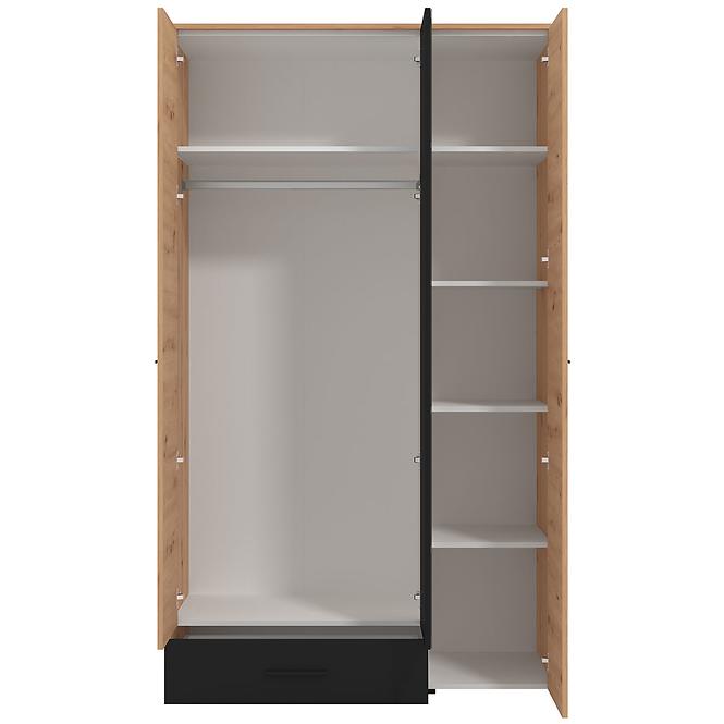 Schrank Varadero artisan/schwarz 3K1F1O 11011627