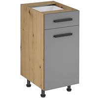 Küchenschrank Langen D40S1 möbelgriff beige