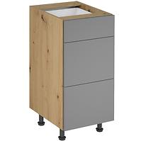 Küchenschrank Langen D40S3 push beige