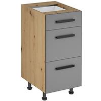 Küchenschrank Langen D40S3 möbelgriff beige