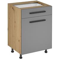 Küchenschrank Langen D60S1 möbelgriff beige