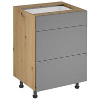 Küchenschrank Langen D60S3 push beige