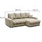 Ecksofa R/L beige Whisper 2,7