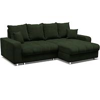 Ecksofa R/L grün  Whisper 11