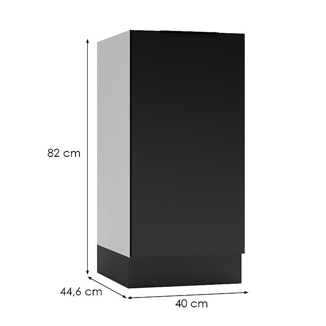 Küchenschrank Mina D40 schwarz