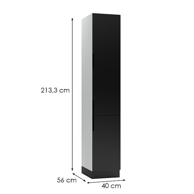 Küchenschrank Mina D40SŁ/2133 schwarz