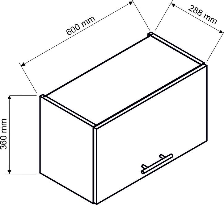 Küchenschrank Sonja W60 OKGR beige