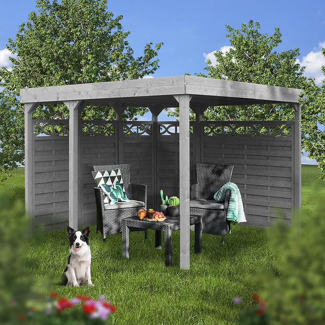 Pavillon Nova 313x306x232 cm grau