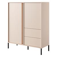 Kommode DAST hoch 2D2S beige