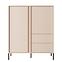 Kommode DAST hoch 2D2S beige,2