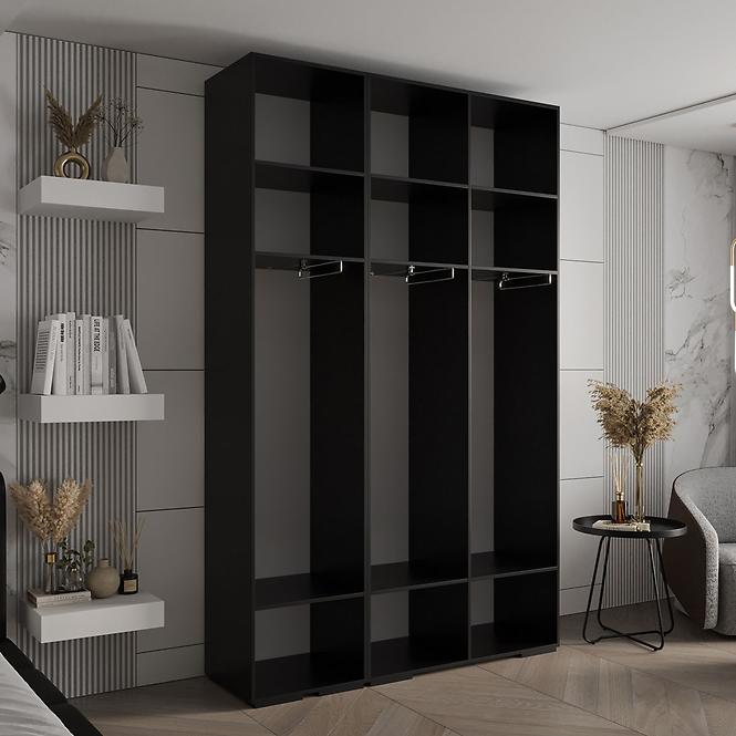 Schrank Ivo 1 150 schwarz