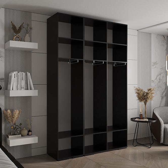 Schrank Ivo 2 150 schwarz