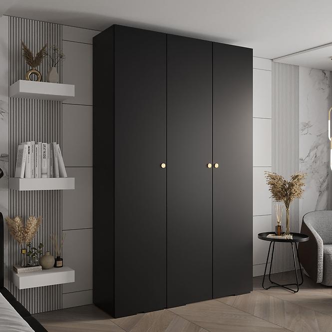 Schrank Ivo 2 150 schwarz