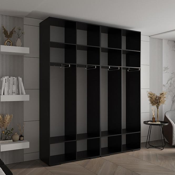 Schrank Ivo 2 200 schwarz