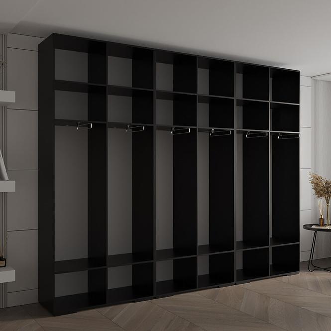 Schrank Ivo 3 300 schwarz