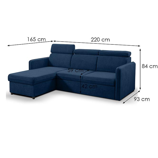 Ecksofa Erazmo U Asti 40