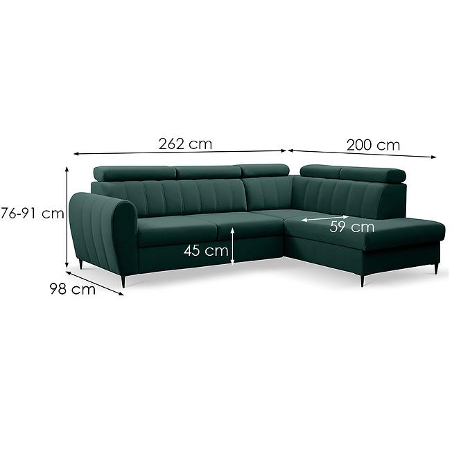 Ecksofa Forio P Kronos 19