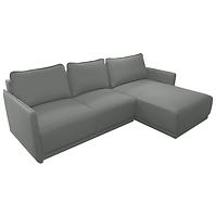 Ecksofa  Ozzy Uni Barrel 83