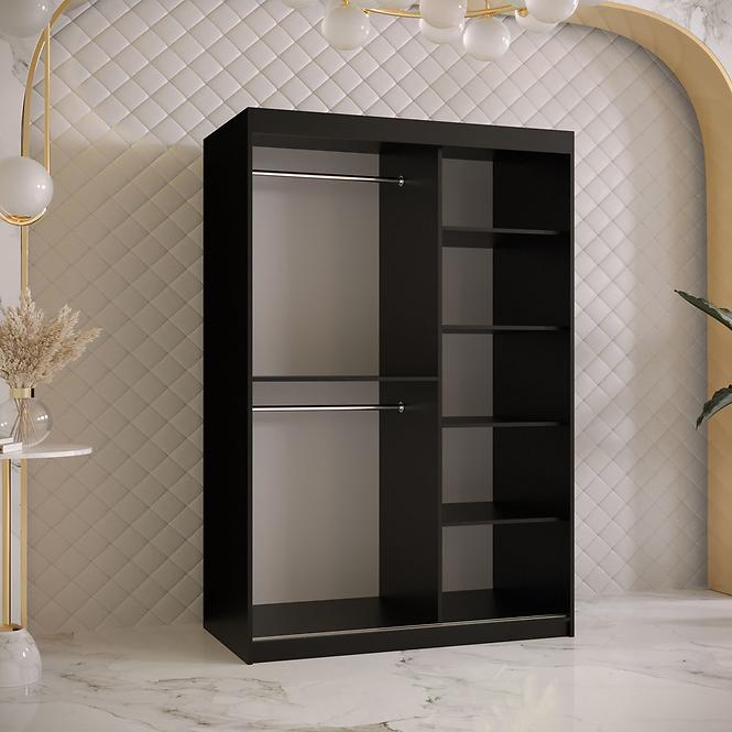 Schrank Gustavo 120 schwarz