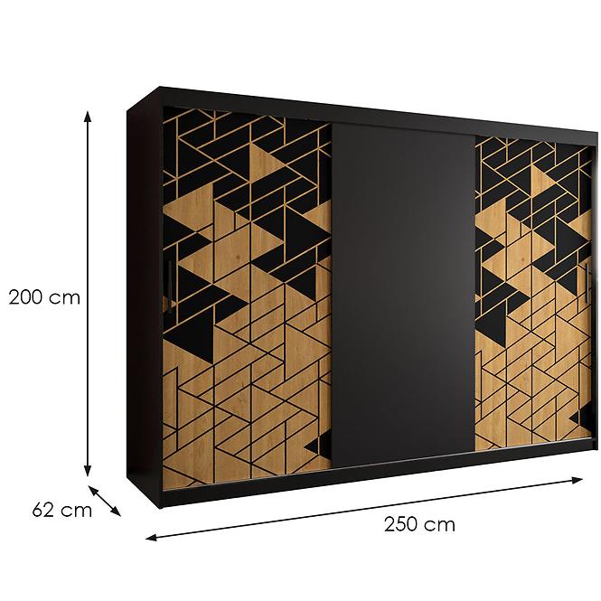 Schrank Sandakan 250 schwarz