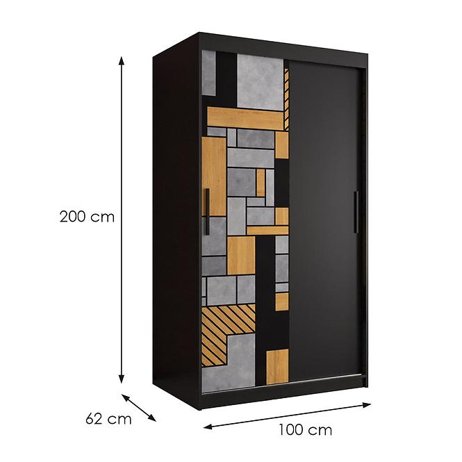 Schrank Walhalla 100 schwarz